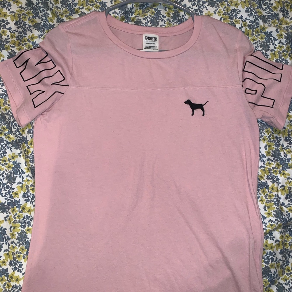 VS PINK Light Pink Soft T- Shirt
